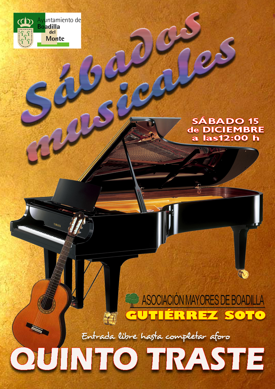 S�BADOS MUSICALES
QUINTO TRASTE